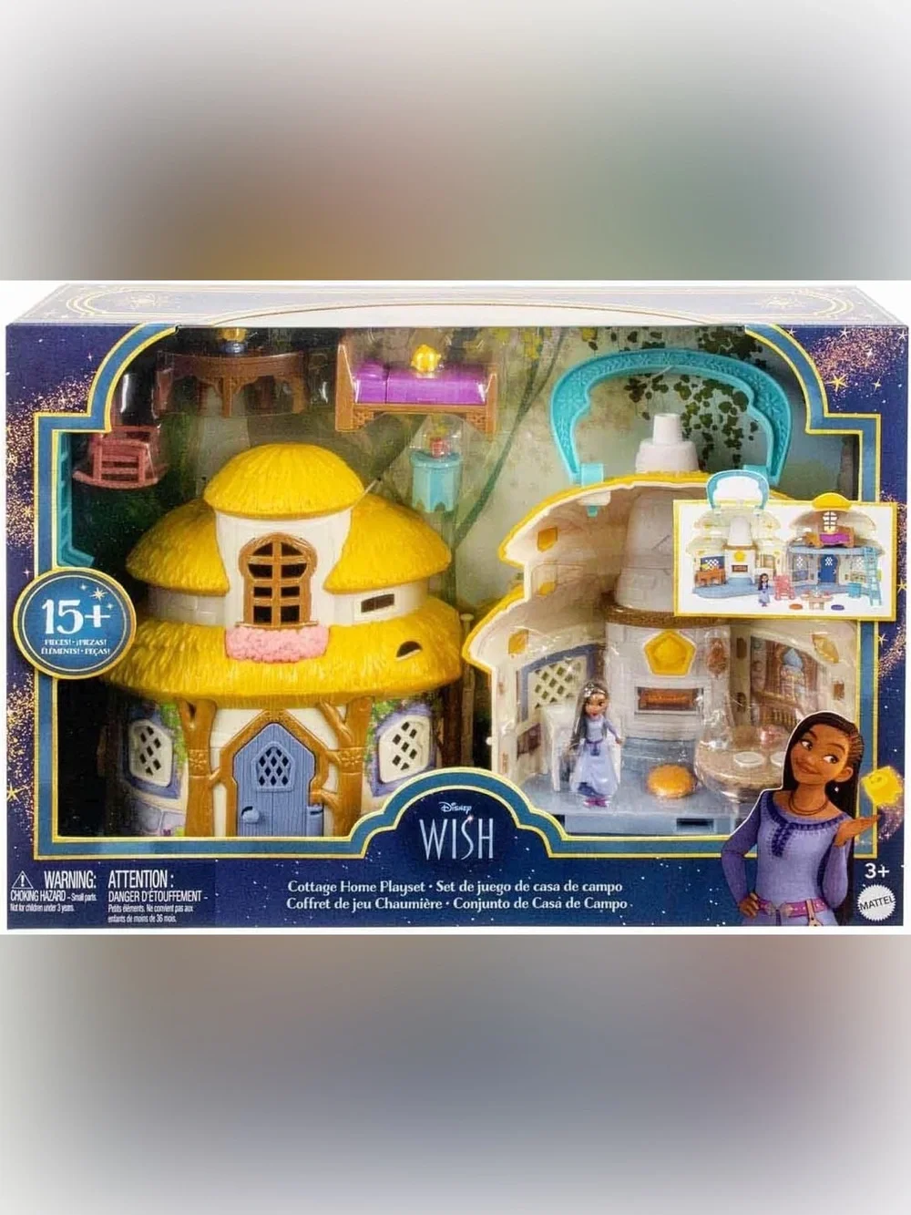 Disney WISH Cottage Home Playset - Asha Teavel Dollhouse